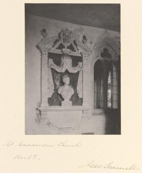 Scamell, George (Mr), National Photographic Record and Survey