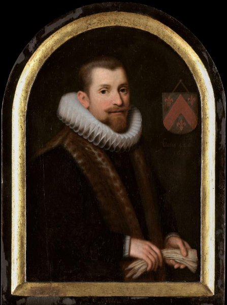 Cornelis Engelsz, Portrait of Floris Gerritsz van Schoterbosch (c. 1562-1618)