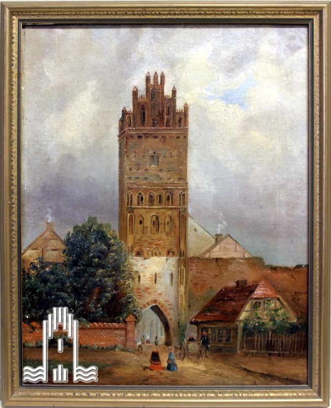 Unknown artist, Steintor in Anklam