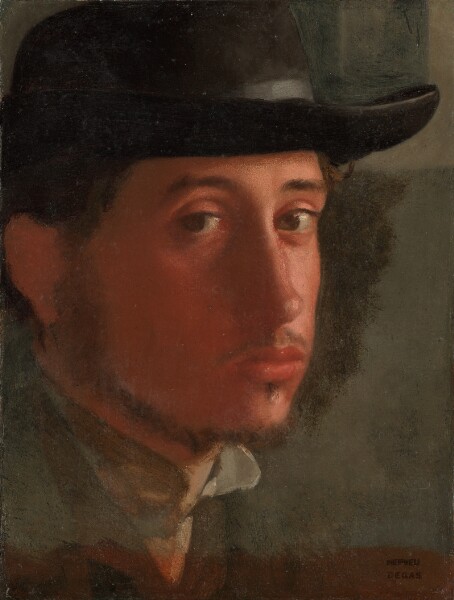 Edgar Degas, Self-Portrait