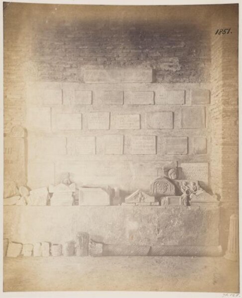 Parker, John Henry, Ostia - Inscription and Fragments in the Museum