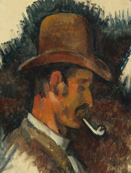 Paul Cezanne, Man with Pipe
