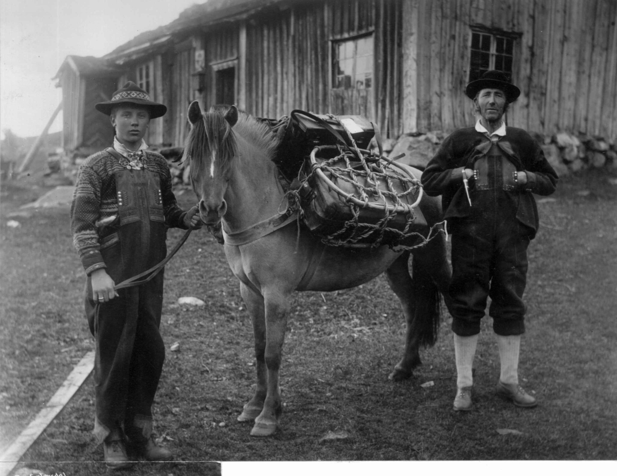 Anders Beer Wilse, Mannsdrakt, Mannsdrakter