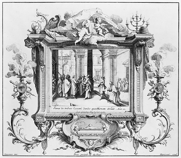 Jacques Callot, Le Denier de César (The Tribute Money), from Le Nouveau Testament (The New Testament)