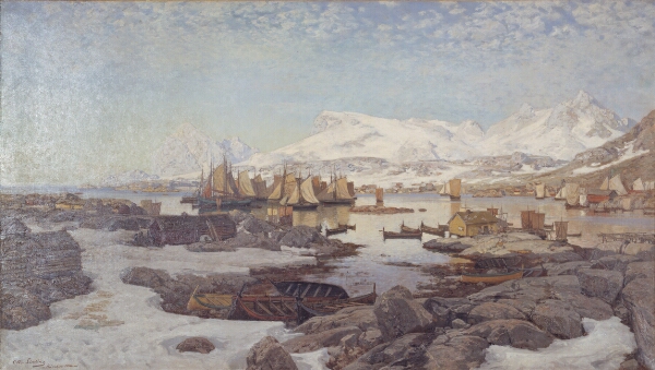 Otto Sinding, En forårsdag i Lofoten