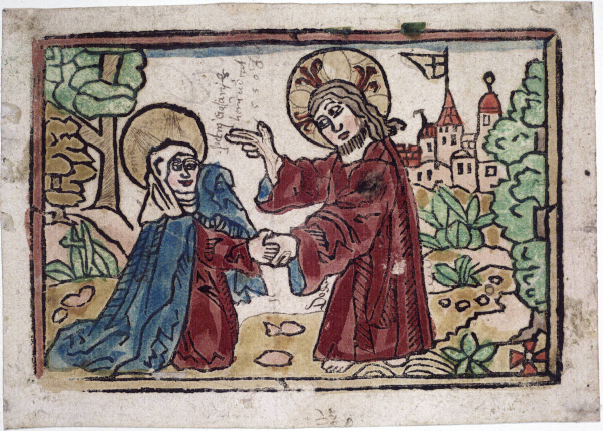 Anonym, Christi Abschied von der Mutter