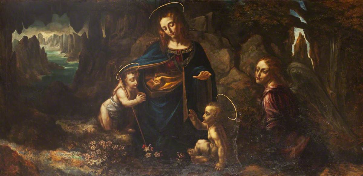 Rebecca Dulcibella Orpen, The Madonna of the Rocks (after Leonardo)