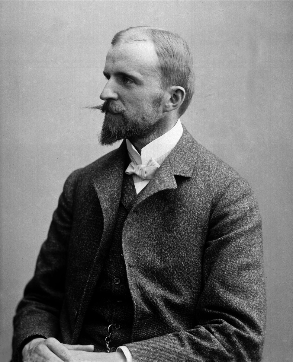 Gustav Borgen, Portrett, konservator Hans Jacob Aall.