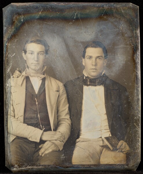 Jacob Byerly, [Portrait of Two Seated Men]