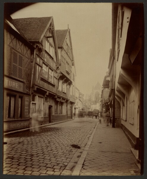 Eugène Atget, Beauvais, Impasse de la Manufacture
