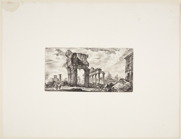 Giovanni Battista Piranesi, Tempel for tordenguden Jupiter