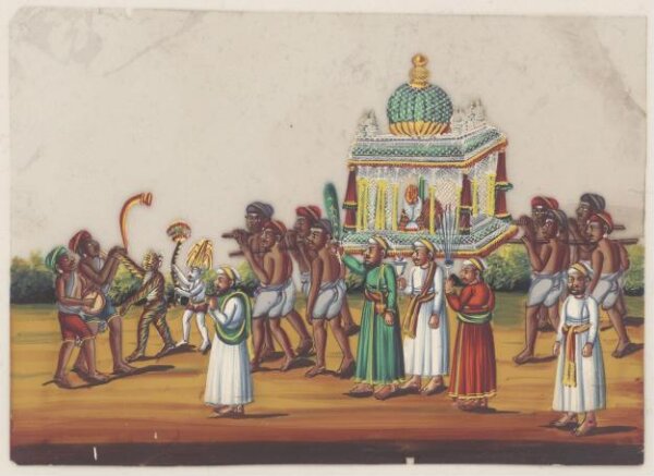 Unknown, One of eight paintings of occupations and ceremonies.