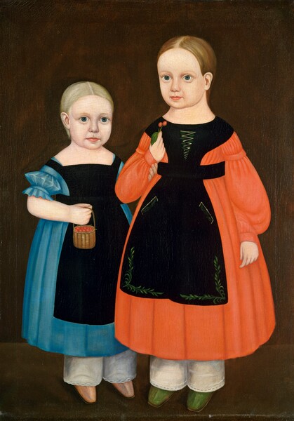 American 19th Century, Sisters in Black Aprons