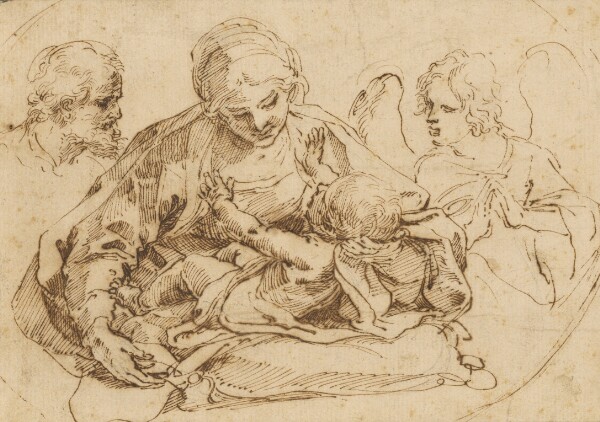 Guido Reni, Holy Family with an Angel