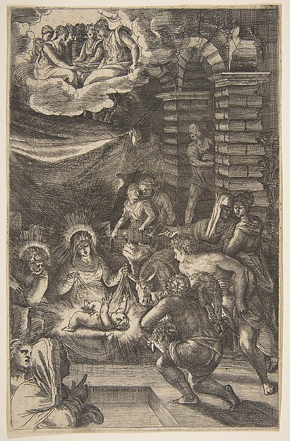 Giulio Bonasone, Adoration