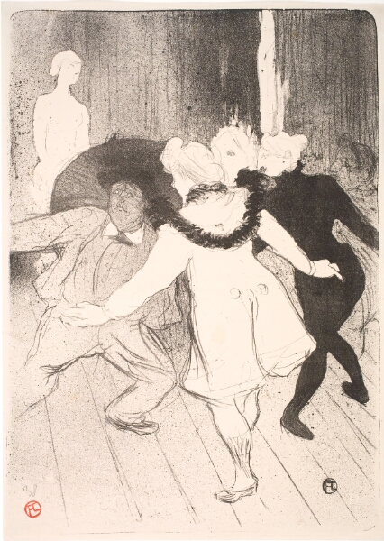 Henri de Toulouse-Lautrec, Folies Bergère. les Pudeurs de Monsieur Prudhomme