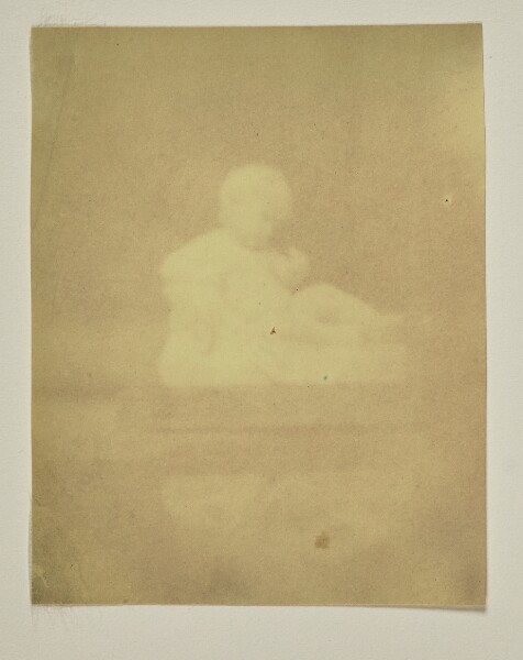 Hippolyte Bayard, [Still Life with Statuette]
