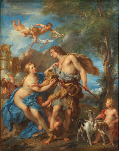 François LeMoyne, Venus och Adonis
