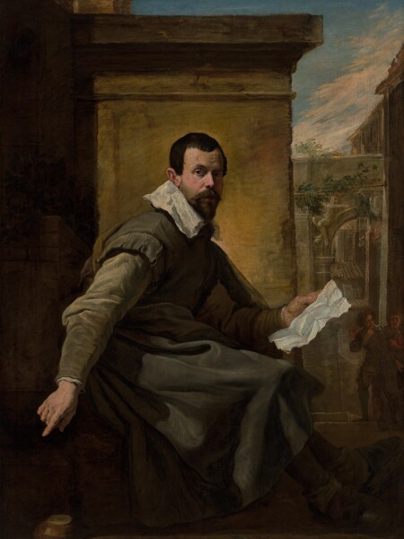 Domenico Fetti, Portrait of a Man with a Sheet of Music