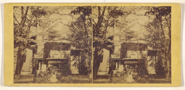 Unknown, [Front of House. Amy, Ida & Mr. Waugh]