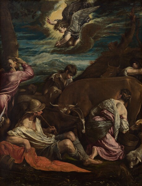 Jacopo Bassano, The Annunciation to the Shepherds