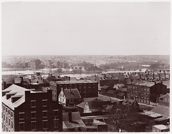 Alexander Gardner, Richmond, Virginia. Looking toward Manchester