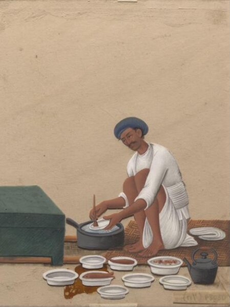 Unknown, One of Seventeen paintings of domestic servants and tradesmen