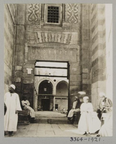 K.A.C. Creswell, Main entrance of the mosque of Mamluk Amir Altinbugha al-Maridani, Cairo