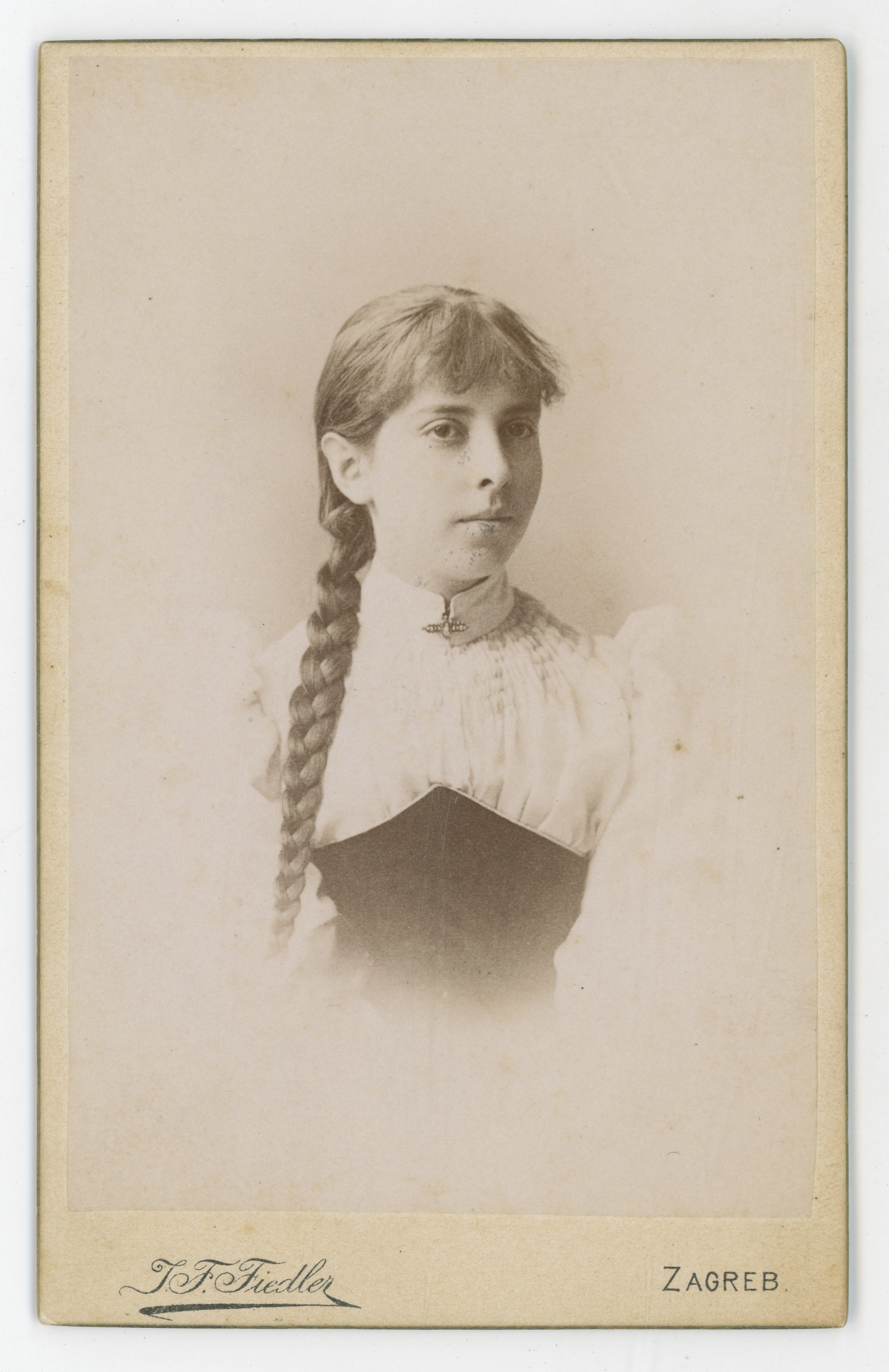 Julio F. Fiedler, Portret Ane Švaka