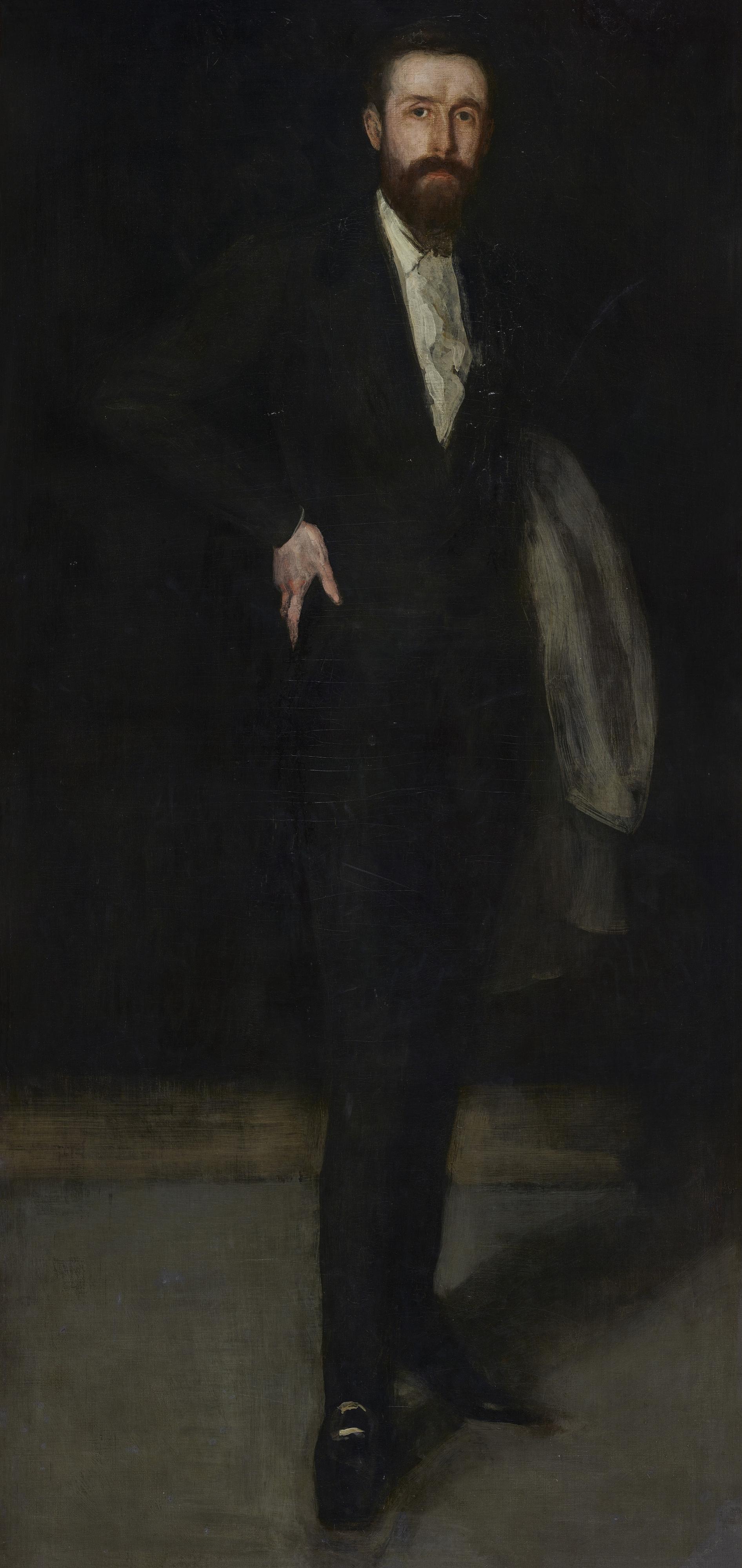 James McNeill Whistler, Arrangement in Black: Portrait of F. R. Leyland