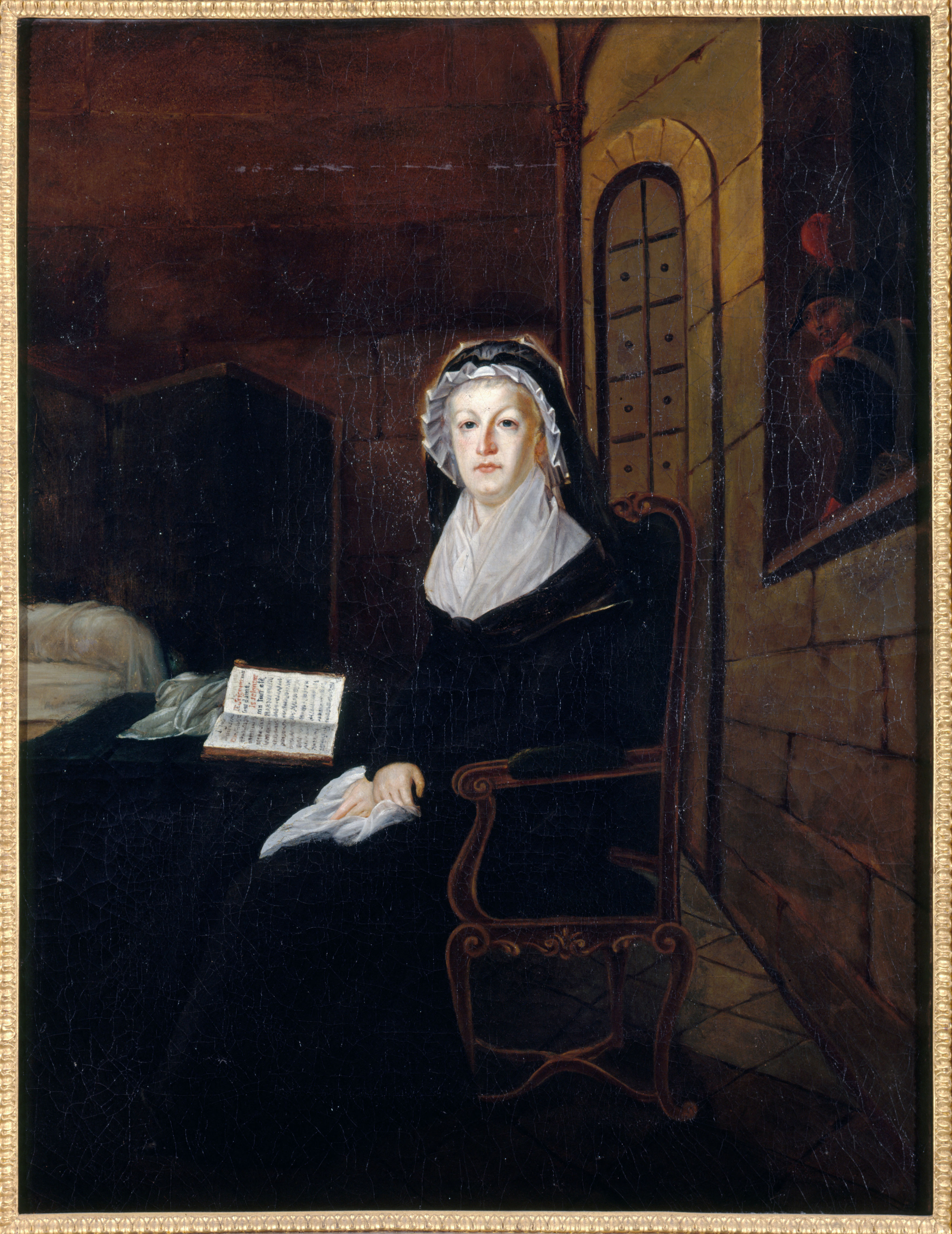 Anonyme, Portrait de Marie-Antoinette au Temple