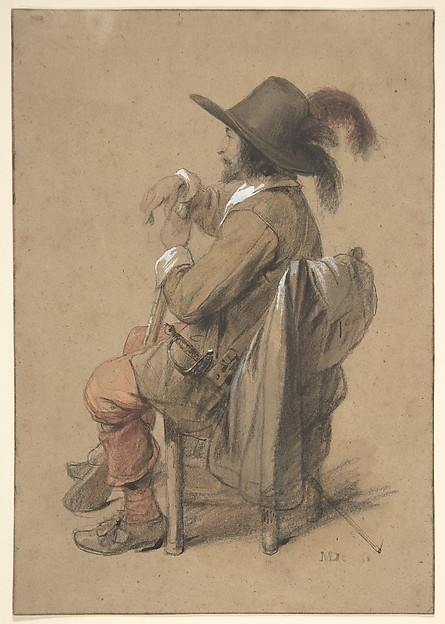Jean-Baptiste Madou, Seated Cavalier