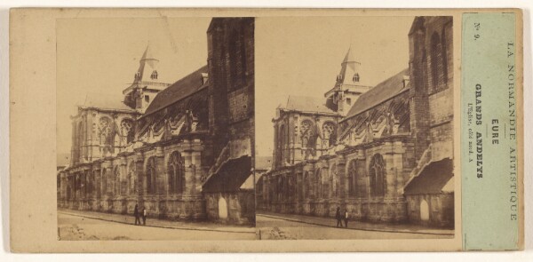 Unknown, La Normandie Artistique. Eure. Grande Andelys. L'Eglise, cote nord, A.