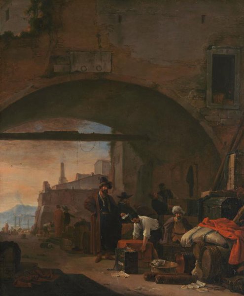 Thomas Wijck, A Levantine Harbour City