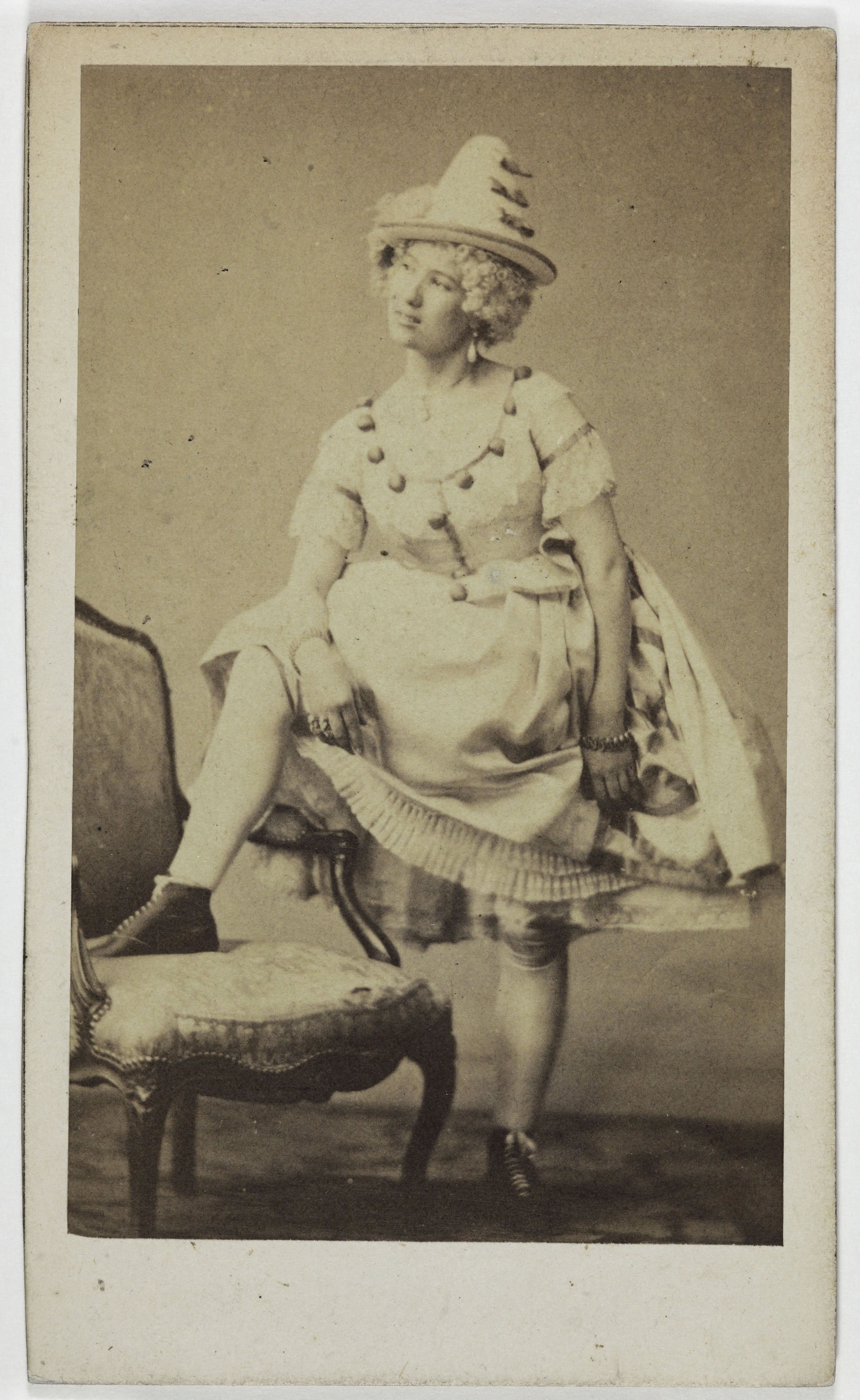 Pierre Petit & Trinquart, Portrait d'Alice la Provençale, (danseuse de bals publics)