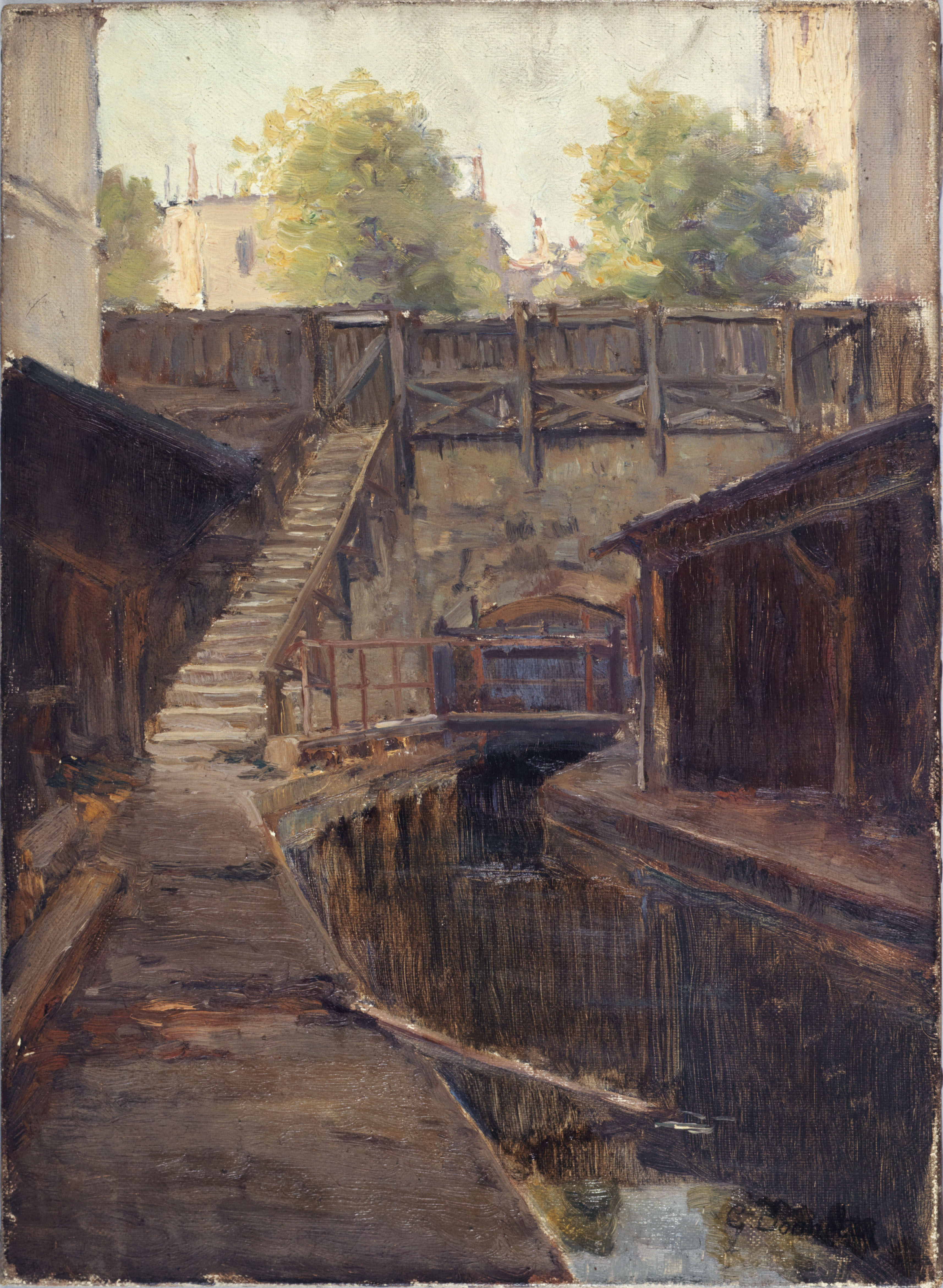 Germain Eugène Bonneton, Bras gauche de la Bièvre, boulevard Arago