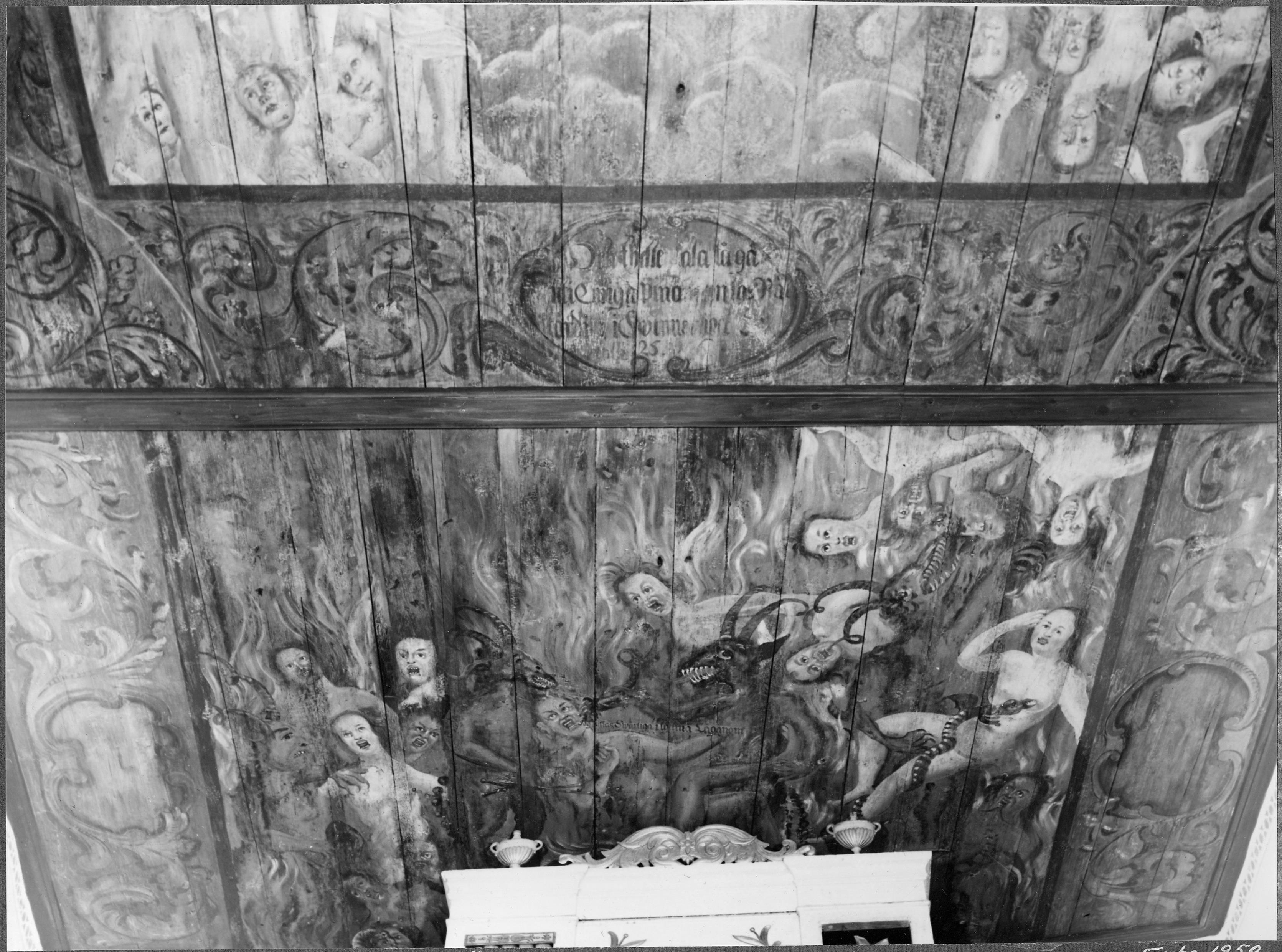 Sven Wahlgren, Vallsjö gamla kyrka