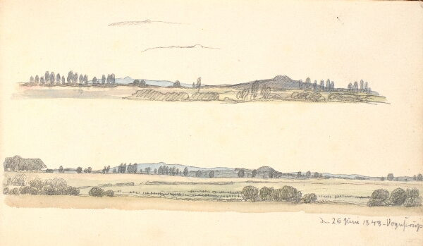 P.C. Skovgaard, To landskabsstudier