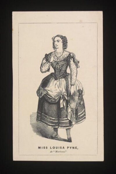 Unknown, Miss Louisa Pyne as Maritana