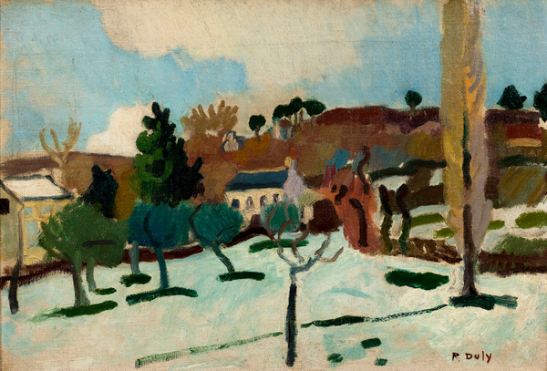 Raoul Dufy, Neige à Falaise