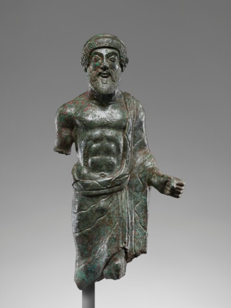 Unknown, Statuette of a Bearded Man, Probably Tinia