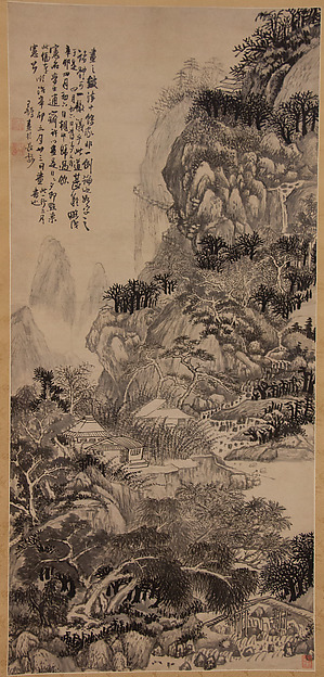 Wang Duo, Lofty Recluse in Autumn Mountains