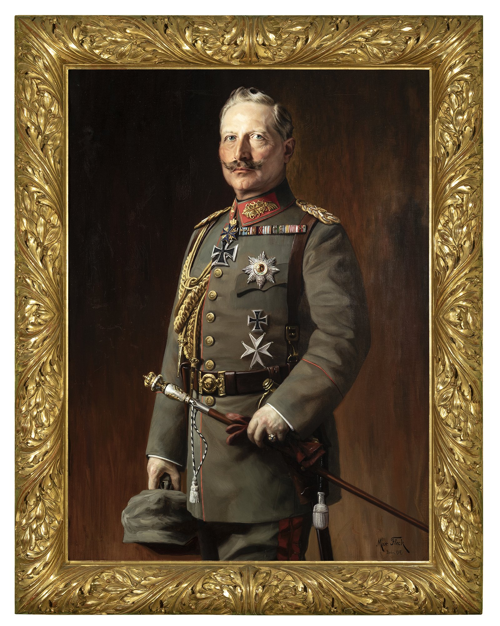 Max Fleck, Kaiser Wilhelm II.