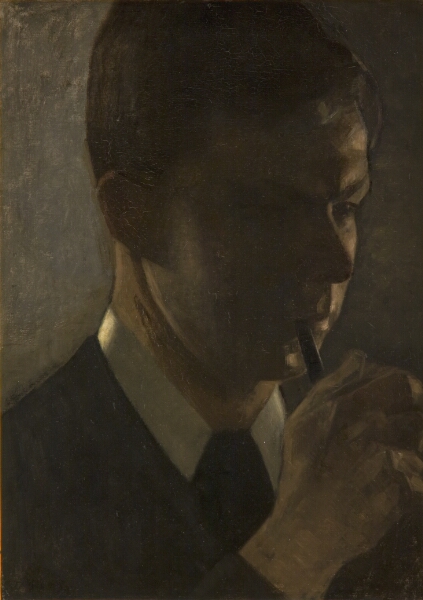Vilhelm Hammershøi, Portræt af Svend Hammershøi, kunstnerens broder