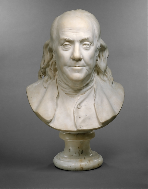 Jean Antoine Houdon, Benjamin Franklin (1706–1790)