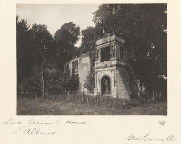 Scamell, George (Mr), National Photographic Record and Survey