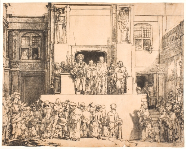 Rembrandt van Rijn, Kristus fremstilles for folket
