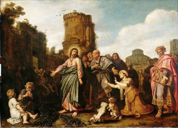 Pieter Lastman, Christ and the Woman of Canaan