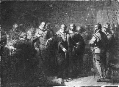 Johannes Hinderikus Egenberger, Anno 1619. Oldenbarnevelt voor het Hof van Holland