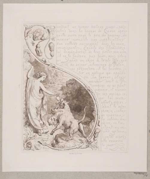 Lorenz Frølich, Illustration nr. 17 til "L`Amour et Psyché"